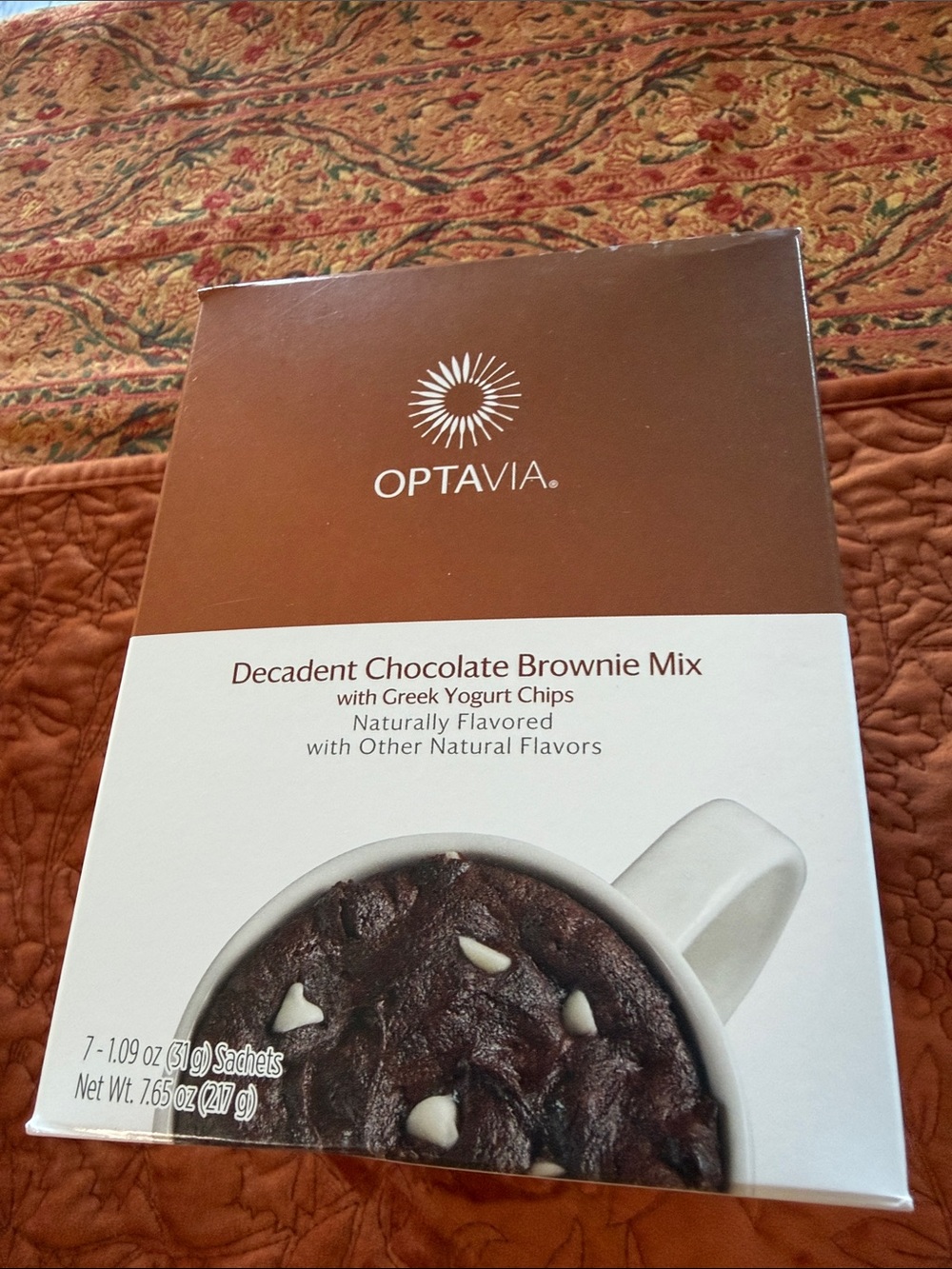 Optavia Decadent Chocolate Brownie Mix